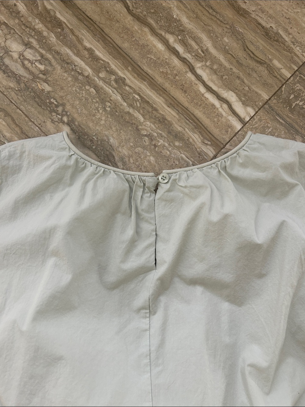 Together mint green Drawstring Top size small - Picture 7 of 7